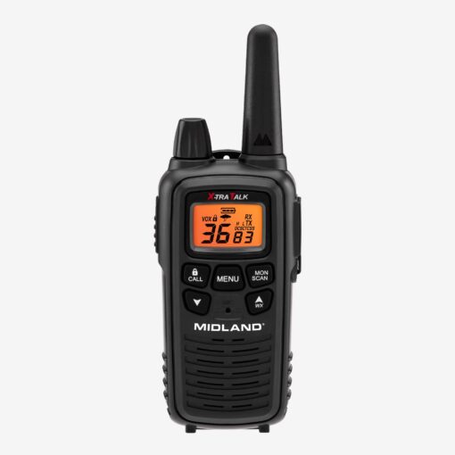 Midland – LXT600BBX6 Gang Charger Business Radio Walkie Talkie with Ear Piece - Small, Lightweight - Security Restaurants Retail Cafes - Two Way Radio with Charging Base- Rechargeable- 6 Units - Image 4
