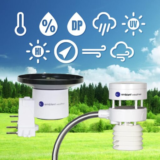 Ambient Weather WS-5000-IP3 Ultrasonic Professional Smart Weather Station with Remote Monitoring and Alerts - Image 5