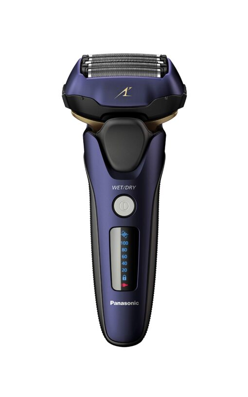 Panasonic ES-LV67-A803 Wet and Dry Shaver, 5 Shaving Heads with Linear Motor, Including Hair Trimmer, Navy Blue - Image 13