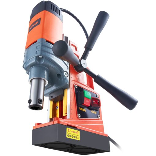 VEVOR Mag Drill Press, 1300W 1.57" Boring Diameter, 2922lbf Power Portable Magnetic Drill, 810 PRM, Electric Drilling Machine for Metal Surface, Industrial and Home Improvement - Image 8