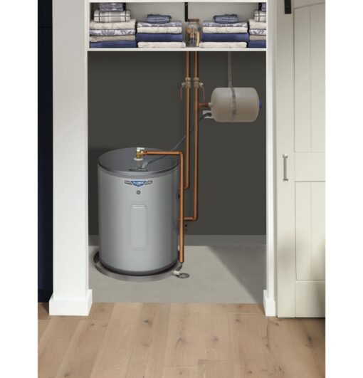 GE Appliances 18 Gallon Versatile Plug and Play Electric Water Heater with Adjustable Thermostat, Easily Installs Where You Want It, 120 Volt - Image 9