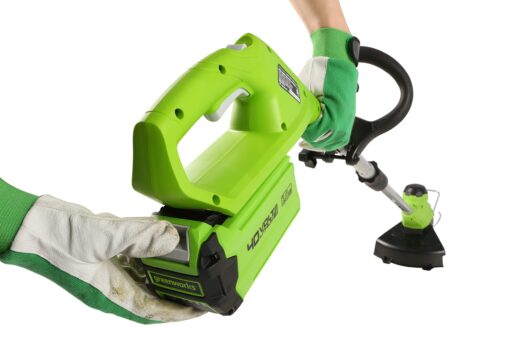 Greenworks 40V 12" TORQDRIVE™ String Trimmer, 2Ah USB Battery and Charger Included ST40B212 - Image 7