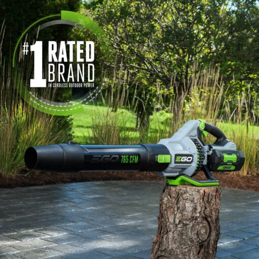 EGO Power+ LB7654 56-Volt 765 CFM Brushless Cordless Leaf Blower, 5.0Ah Battery, 320W Charger Included Plus Extra BA1400T 2.5Ah Battery - Image 7