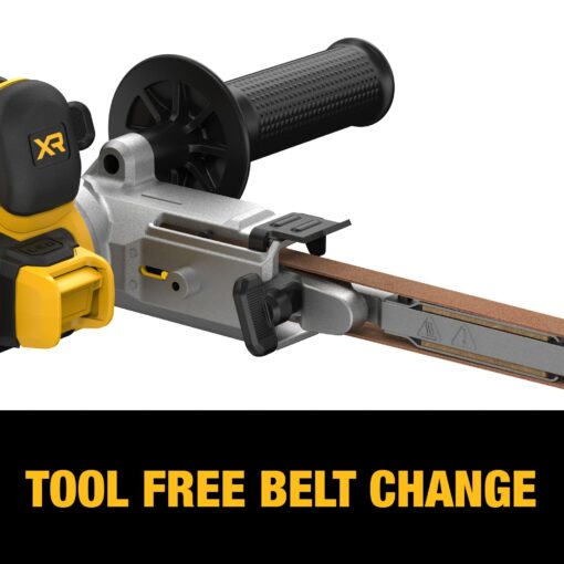 DEWALT 20V MAX XTREME Cordless Bandfile Power Tool Belt Sander Kit with Battery and Charger Included (DCM200E1) - Image 3