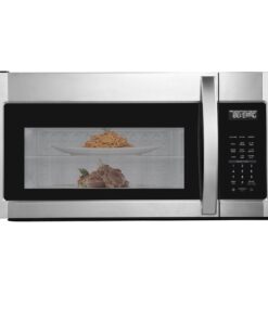 BLACK+DECKER EM044KB19 Over The Range Microwave Oven with One Touch, 1000 Watts, 400 CFM and Sensor Cooking, OTR 1.9 Cu.ft