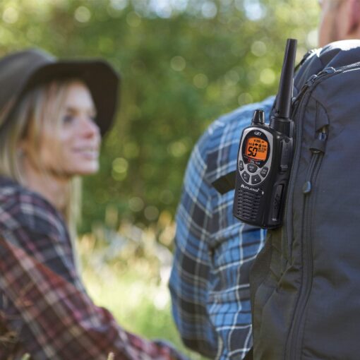 Midland GXT1000VP4 50 Channel GMRS Two-Way Radio - Up to 36 Mile Range Walkie Talkie - Black/Silver (Pack of 6) - Image 6
