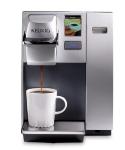 Keurig K155 Office Pro Single Cup Commercial K-Cup Pod Coffee Maker, Silver