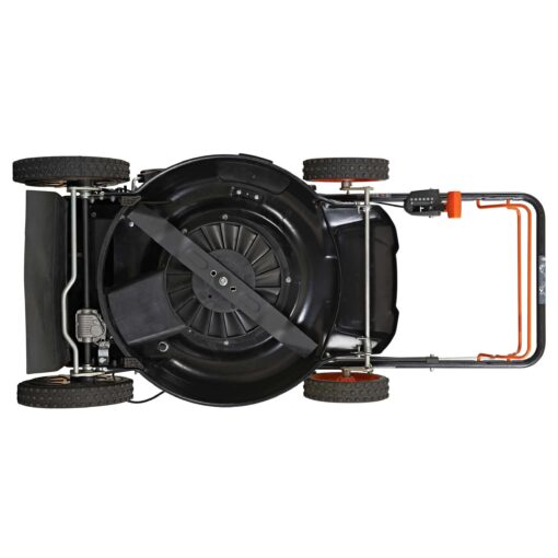 YARDMAX 22 in. 201cc Select PACE 6 Speed CVT High Wheel RWD 3-in-1 Gas Walk Behind Self Propelled Lawn Mower, Black - Image 6