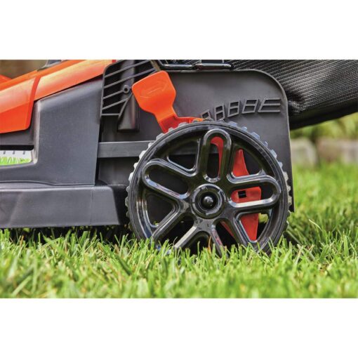 BLACK+DECKER Electric Lawn Mower with Bike Handle, 15-Inch, 10-Amp, Corded (BEMW472BH) - Image 2