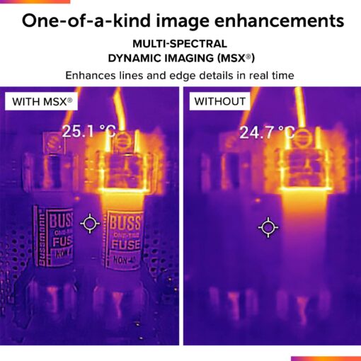FLIR ONE Pro - High Resolution (160x120) Thermal Imaging Camera for iOS Smartphones (iPhone w/USB-C Only, iPhone 15 and Newer) - Image 7
