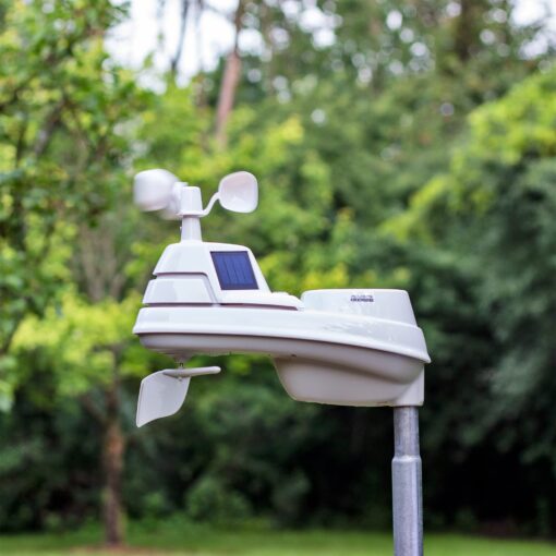 AcuRite Iris (5-in-1) Weather Station for Indoor/Outdoor Temperature and Humidity, Wind Speed/Direction, and Rainfall with High-Definition Display, Lightning Detection, and Built-In Barometer (01024M) - Image 5