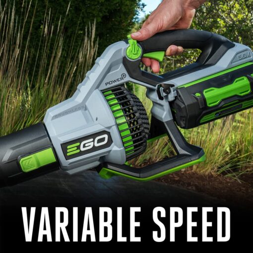 EGO Power+ LB7654 56-Volt 765 CFM Brushless Cordless Leaf Blower, 5.0Ah Battery, 320W Charger Included Plus Extra BA1400T 2.5Ah Battery - Image 2