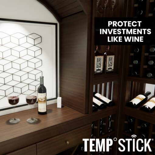 Temp Stick Remote WiFi Temperature & Humidity Sensor, Data Logger. No Subscription. 24/7 Monitor, Unlimited Text, App & Email Alerts. Made in America. Use with Alexa, IFTTT. Monitor Anywhere, Anytime - Image 4