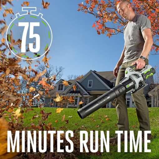 EGO POWER+ Leaf Blower, Cordless Electric 530 CFM, Includes 56V 2.5Ah Battery and Charger - LB5302 - Image 7