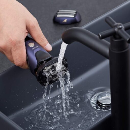 Panasonic ES-LV67-A803 Wet and Dry Shaver, 5 Shaving Heads with Linear Motor, Including Hair Trimmer, Navy Blue - Image 16