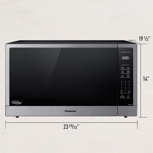 Panasonic NN-SN98JS Microwave Oven Countertop, 2.2 cft, Stainless Steel - Image 7