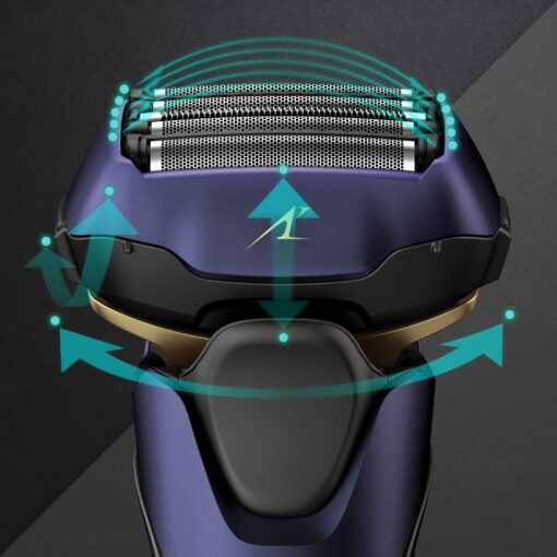 Panasonic ES-LV67-A803 Wet and Dry Shaver, 5 Shaving Heads with Linear Motor, Including Hair Trimmer, Navy Blue - Image 18