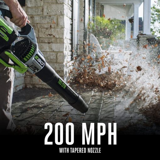 EGO Power+ LB7654 56-Volt 765 CFM Brushless Cordless Leaf Blower, 5.0Ah Battery, 320W Charger Included Plus Extra BA1400T 2.5Ah Battery - Image 5