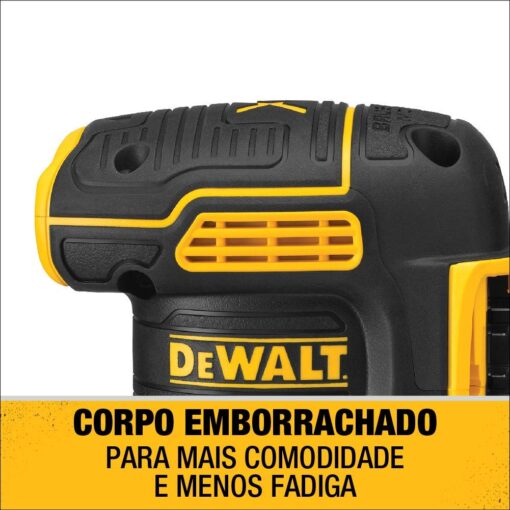 DEWALT 20V MAX Orbital Sander, Tool Only with 20V MAX Battery Pack with Charger, 3-Ah (DCW210B & DCB230C) - Image 6