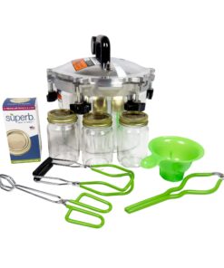 All American 1930: 10.5qt Pressure Cooker/Canner Plus (The 910) - Exclusive Metal-to-Metal Sealing System - Easy to Open & Close - Suitable for Gas, Electric, or Flat Top Stoves - Made in the USA