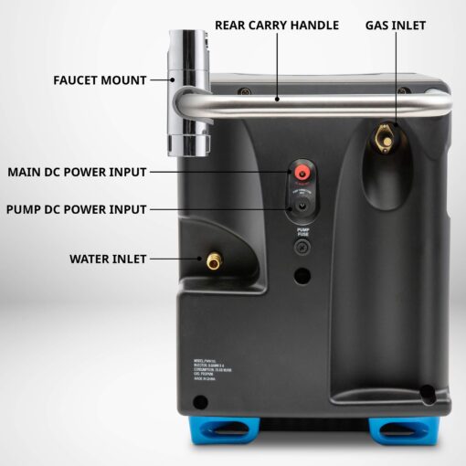 Hike Crew Portable Propane Water Heater & Shower Pump w/Built-in Battery | Compact Outdoor Cleaning & Showering System w/LCD, Safety Shutoff & Carry Case, Instant Hot Water for Camping & Hiking - Image 4