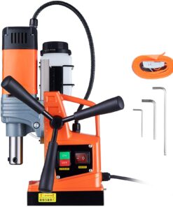 VEVOR Mag Drill Press, 1300W 1.57" Boring Diameter, 2922lbf Power Portable Magnetic Drill, 810 PRM, Electric Drilling Machine for Metal Surface, Industrial and Home Improvement