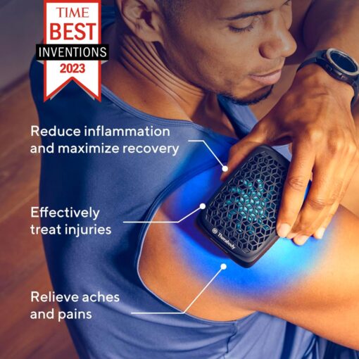 Therabody RecoveryTherm Cube Instant Heat, Cold and Contrast Therapy for Pain Relief, Aches and Pains, and Muscle Recovery - Portable Hands Free Cryotherapy Machine with Cold Compress & Heating Pad - Image 7