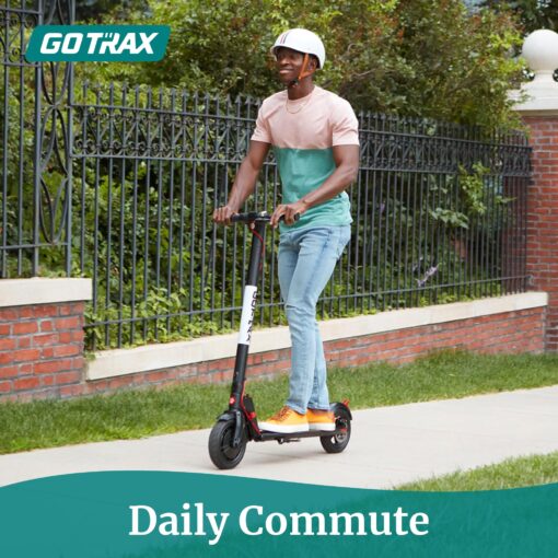 Gotrax GXL V2 Electric Scooter, 8.5" Solid Tire, Max 9 Mile and 15.5Mph Speed Power by 250W Motor, Lightweight 25.95lb, Cruise Control Aluminum Alloy Frame Foldable Commuting Escooter for Adults 13+ - Image 4