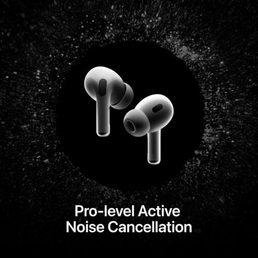 Apple AirPods Pro 2 Wireless Earbuds, Bluetooth Headphones, Active Noise Cancellation, Hearing Aid Feature, Transparency, Personalized Spatial Audio, High-Fidelity Sound, H2 Chip, USB-C Charging - Image 6