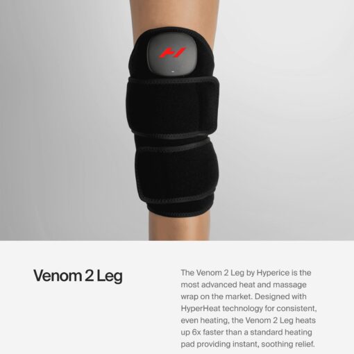 Hyperice Venom 2 - Advanced Heat + Vibration Wrap (Leg) - FSA or HSA Approved - Image 6