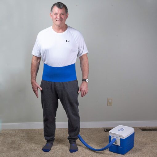 Polar Active Ice 3.0 Cold Therapy Ice Machine System with Programmable Timer, Back and Hip Compression Pad, Lightweight 9 Quart Cooler, Quiet Pump, Strong Cryotherapy Pain Relief Treatment - Image 3