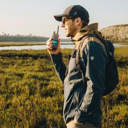 Midland GXT67 PRO GMRS Radio - Two-Way Midland Walkie Talkie - Repeater Capable, IP67 Waterproof, Active Noise Canceling, Hands-Free Operation, 99 Channels, 16-Hour Battery - Image 2