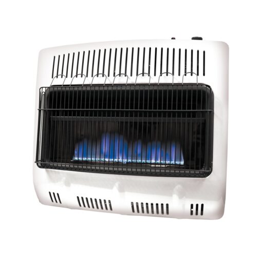 Mr. Heater MHVFDF30BFT 30,000 BTU Vent Free Blue Flame Dual Fuel Natural Gas and Propane Heater For Cold Rooms, Additions, Sun Rooms & Cabins - White - Image 6