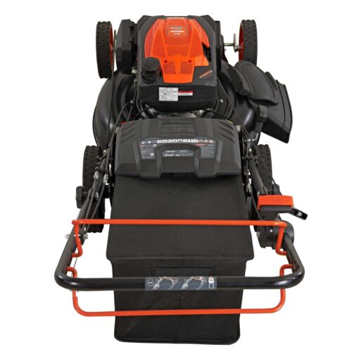 YARDMAX 22 in. 201cc Select PACE 6 Speed CVT High Wheel RWD 3-in-1 Gas Walk Behind Self Propelled Lawn Mower, Black - Image 8