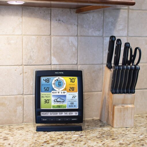 AcuRite Iris 01078 Wireless Weather Station with 2 Displays and 5-in-1 Weather Sensor: Temperature and Humidity Gauge, Rainfall, Wind Speed and Wind Direction - Image 5