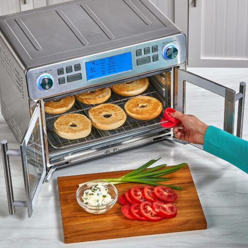Emeril Lagasse Dual Zone 360 Air Fryer Oven Combo with French Door, 25 QT Extra Large, Cook Two Foods in Different Ways, Up to 60% Faster from Frozen to Finish - Image 6