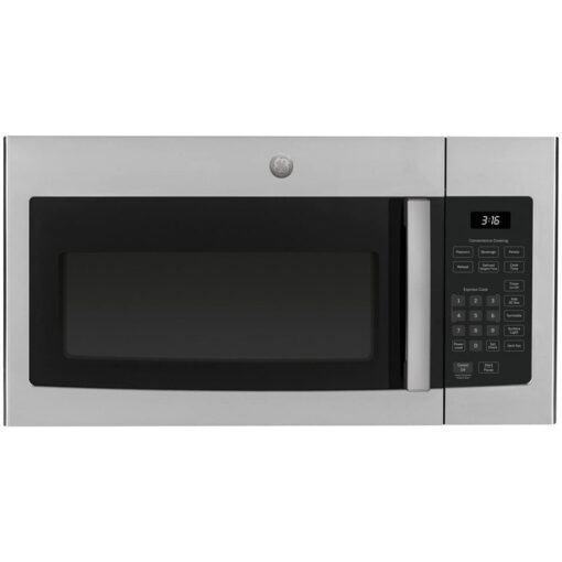 GE JVM3160RFSS 1.6 Cu. Ft. Over-the-Range Microwave Oven Stainless Steel Bundle with 2 YR CPS Enhanced Protection Pack - Image 9