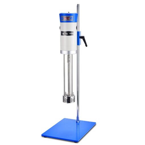 '+UXI Laboratory High Speed Dispersing Homogenizer Emulsifier Capacity 40L (H2O) Water 200-11000r/min 510W Digital Display Blender for Cosmetics/Food/Paints Industry 110V