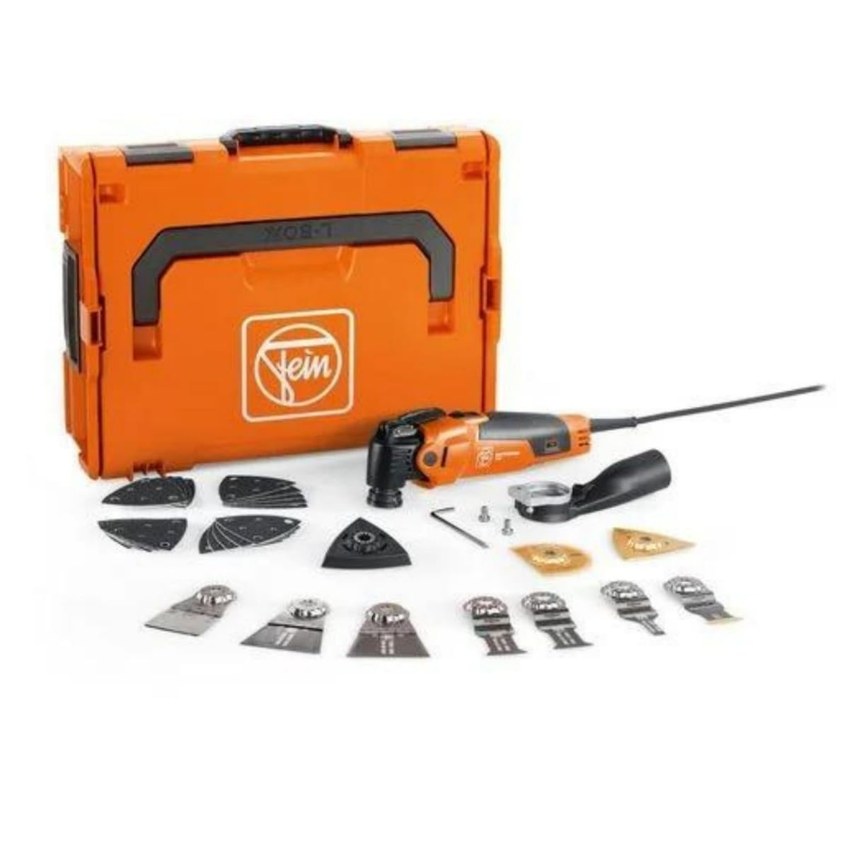 Fein MultiMaster MM 500 Plus Top for Versatile Interior Construction and Renovation - 350W Oscillating Multi-Tool with StarlockPlus Mount and QuickIn System - 72296770090